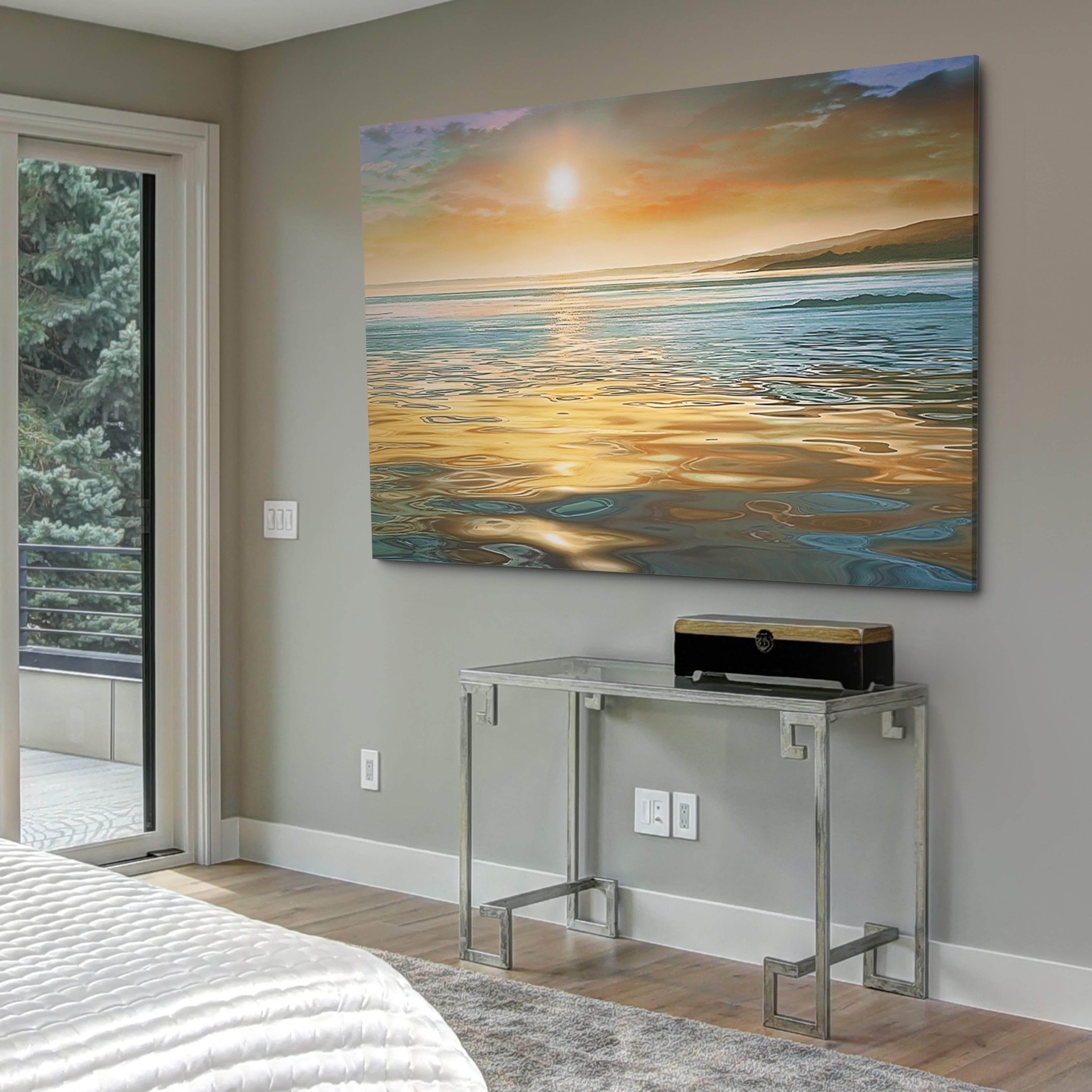 Evening Calm Gallery Wrapped Canvas