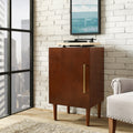 Everett Record Player Stand In Mahogany Finish
