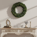 Haven 20 Real Preserved Olive Leaf Wreath For Indoor Display