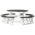 Evergreen Outdoor Poly 48 Inch Octagon Picnic Table