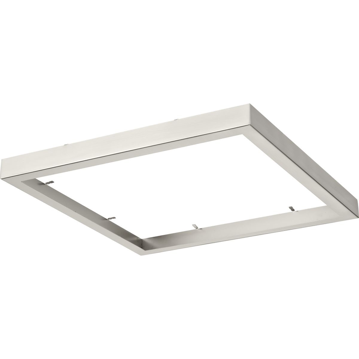 Everlume Collection Brushed Nickel 14 Inch Square Trim Ring 14.41 X 14.41 X 1.57