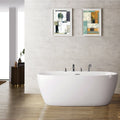 Everly 59 X 31.5 Soaking Bathtub