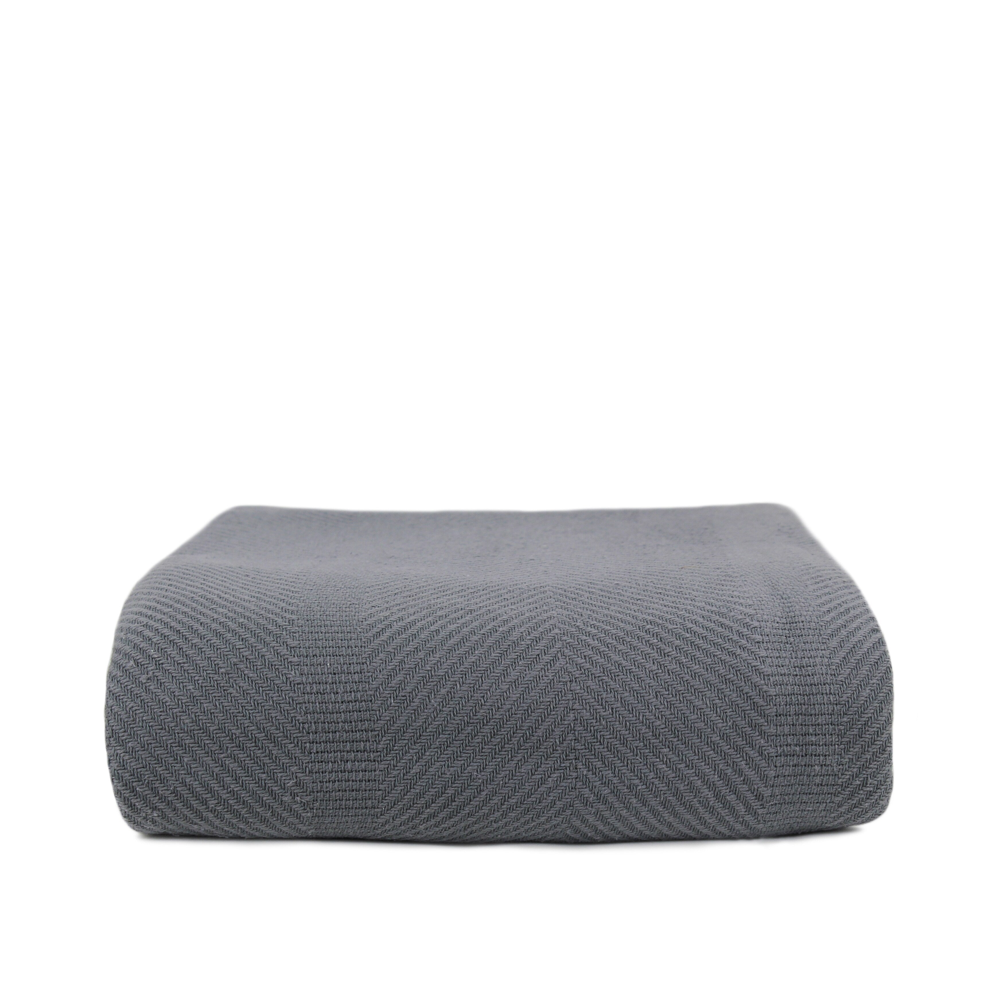 Everyday Blanket Collect Yarn Dyed Solid Cotton Blanket
