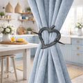 Evideco Fjord Wooden Heart Curtain Holdback N A