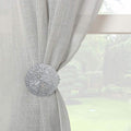 Evideco Metal Round Clip Big Size Archi Set Of 2 White Gold