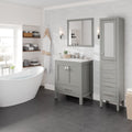 Eviva Aberdeen 30 Inch Grey Vanity