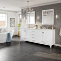 Eviva Aberdeen 84 White Bathroom Vanity