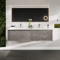 Eviva Vista 60 Concrete Grey Bathroom Vanity