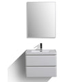 Eviva Glazzy 28 Glossy White Vanity Set