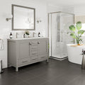 Eviva London 48 X 18 Gray Bathroom Vanity