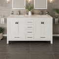 Eviva London 60 X 18 White Bathroom Vanity