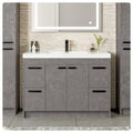 Eviva Lugano 48 Cement Grey Modern Vanity