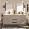 Eviva Lugano 60 Cement Grey Modern Vanity