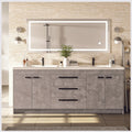 Eviva Lugano 72 Cement Grey Modern Vanity