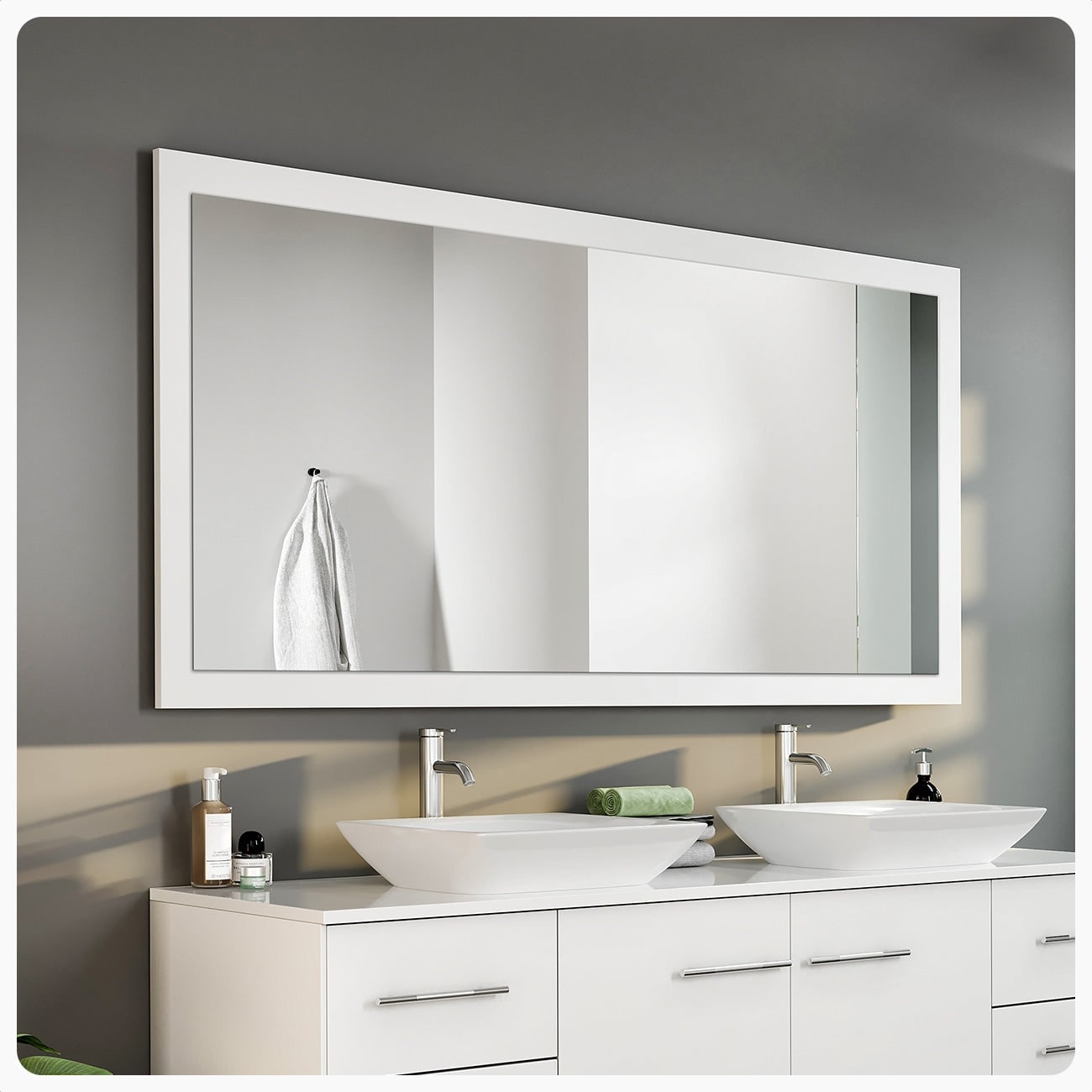 Eviva Sun 60 White Mirror