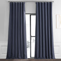 Exclusive Fabrics Bellino Blue Blackout Curtain Panel