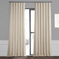 Exclusive Fabrics Cottage Off White Bellino Single Panel Blackout Curtain