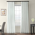 Exclusive Fabrics Blackout Faux Silk Taffeta Curtain