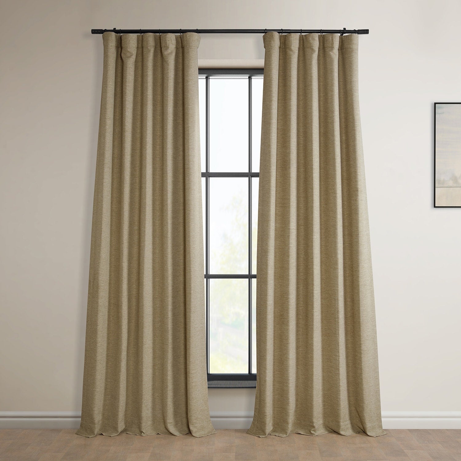 Exclusive Fabrics Ginger Bellino Blackout Curtain Panel
