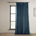Exclusive Fabrics Heritage Plush Velvet Extrawide Curtain