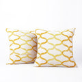 Exclusive Fabrics Illusions Printed Cotton Cushion Cover Pair