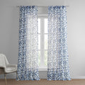 Exclusive Fabrics Matrix Printed Sheer Curtain