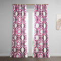 Exclusive Fabrics Mecca Printed Cotton Single Curtain Panel