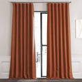 Exclusive Fabrics Persimmon Bellino Blackout Curtain Panel