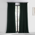 Exclusive Fabrics Thermal Insulated Solid Blackout 108 Inch Curtain Panel Pair 50 X 108