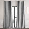 Exclusive Fabrics Vista Grey Bellino Blackout Curtain Panel
