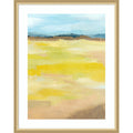 Expansive Sky Over Open Fields Ii By Hannah Dawson Wood Framed Wall Art Print
