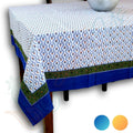 Cotton Floral Vine Round Tablecloth Square Table Linens Napkins Placemats