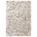 Exquisite Rugs Natural Ivory Hair On Leather Rug 96 X 136