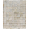 Exquisite Rugs Natural Ivory Leather Hair On Hide Rug 5 X 8 . 5 X 8
