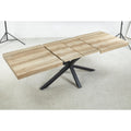 Extendable Multi Function Table Mdf Top For Dining Office And Coffee Walnut