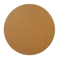 Extendable Round Dining Table For Two To Four With Space Saving Folding Design And Wood Construction