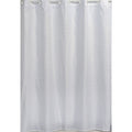 Evideco Hookless Shower Curtain Polyester Cubic Color Matching Hooks 71L X 79H 180 X 200 Cm