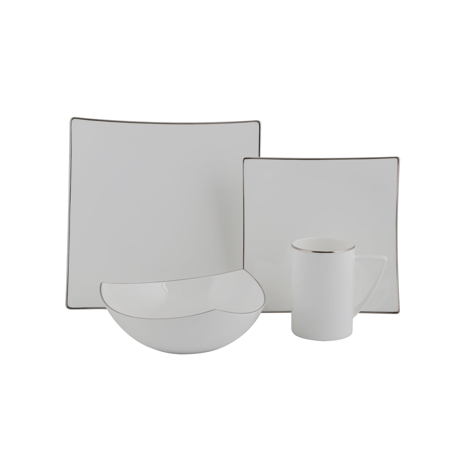 Extreme Platinum 4Pc Place Setting