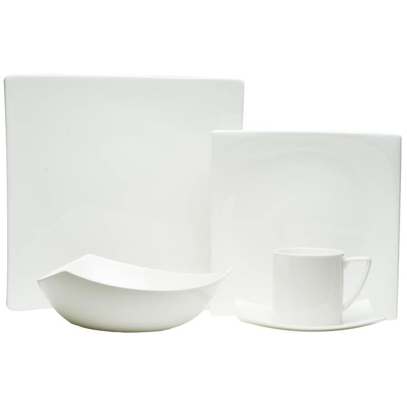 Extreme White 20 Piece Dinner Set