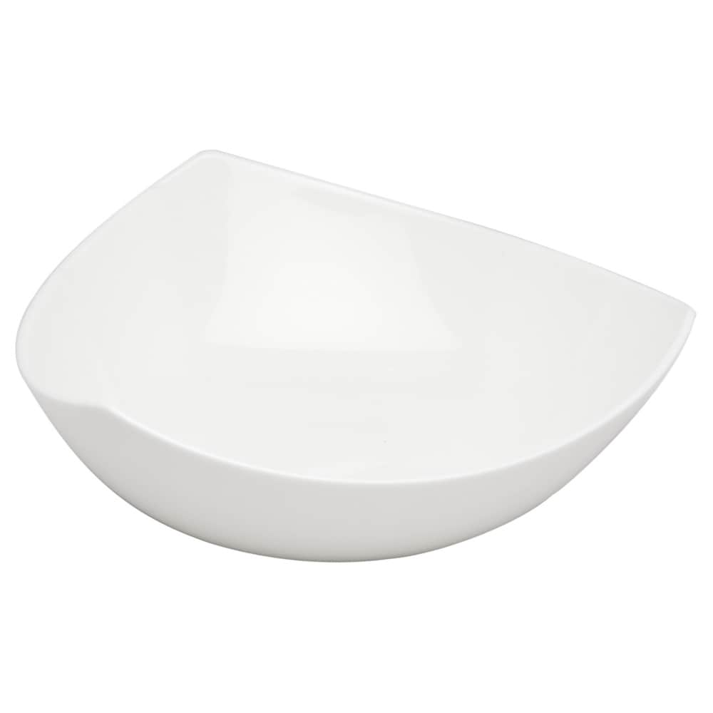 Extreme White 9.75 Inch Salad Bowl