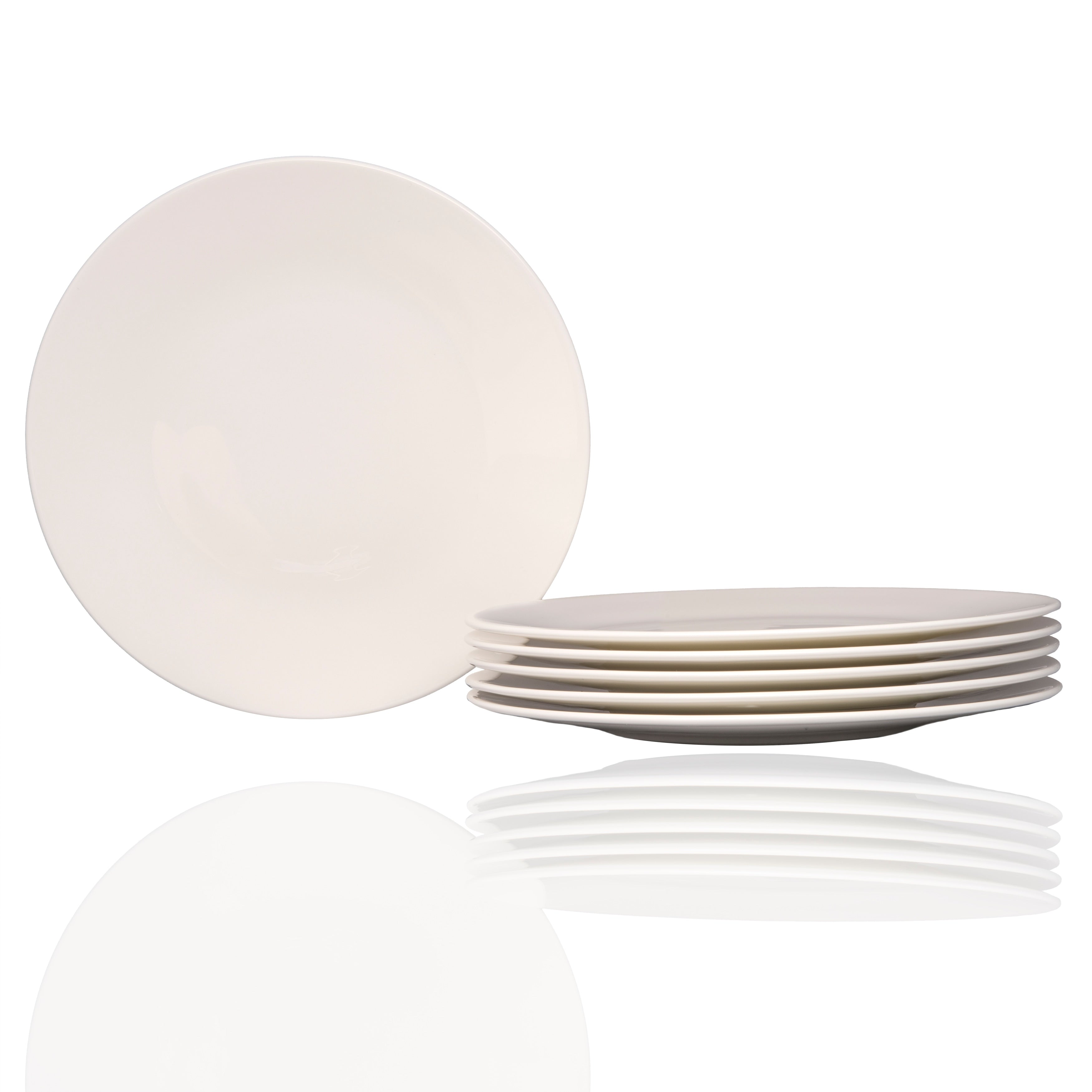 Extreme White Round Salad Plate 8.25 Set 6