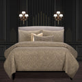 F Scott Fitzgerald Garden Party Bronze Luxury Bedding Set
