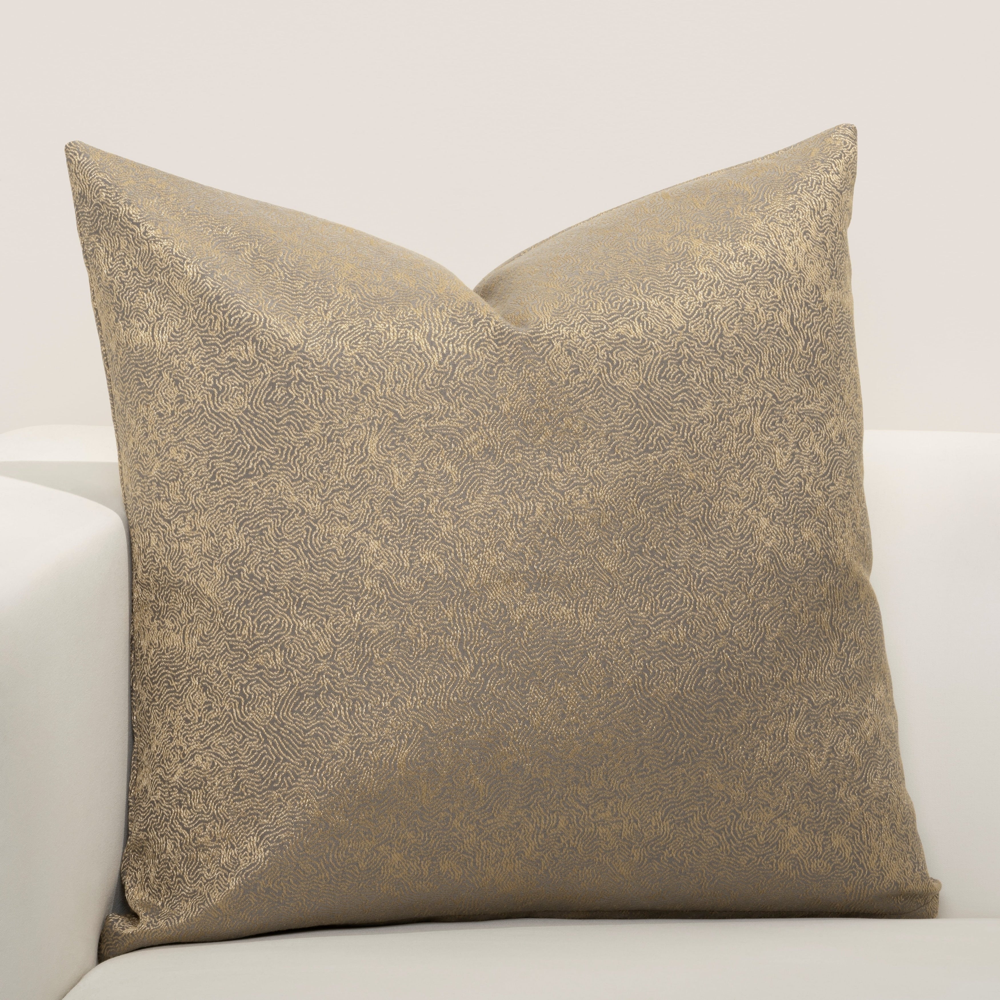 F Scott Fitzgerald Jazz Club Bronze Accent Throw Pillow