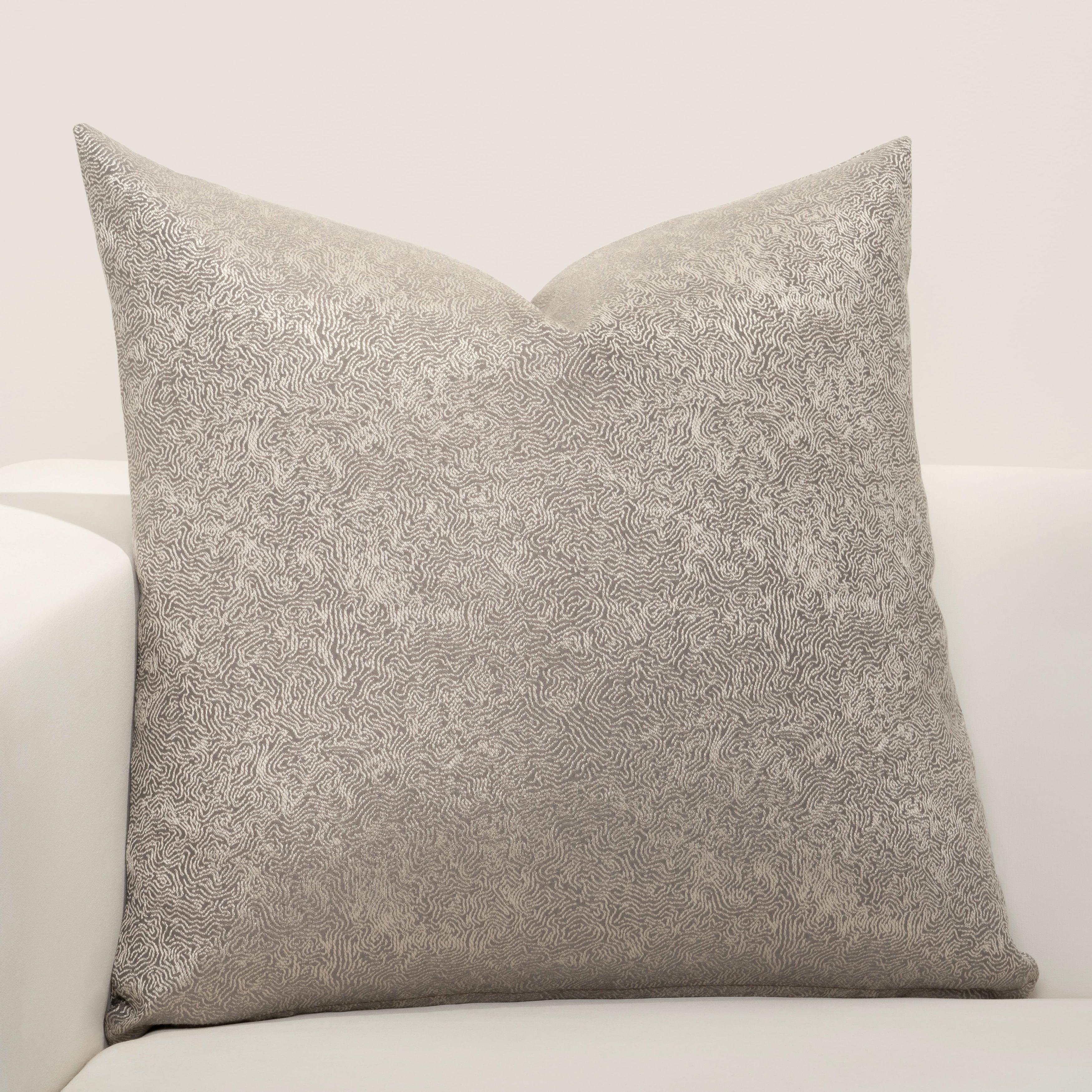 F Scott Fitzgerald Jazz Club Silver Accent Throw Pillow