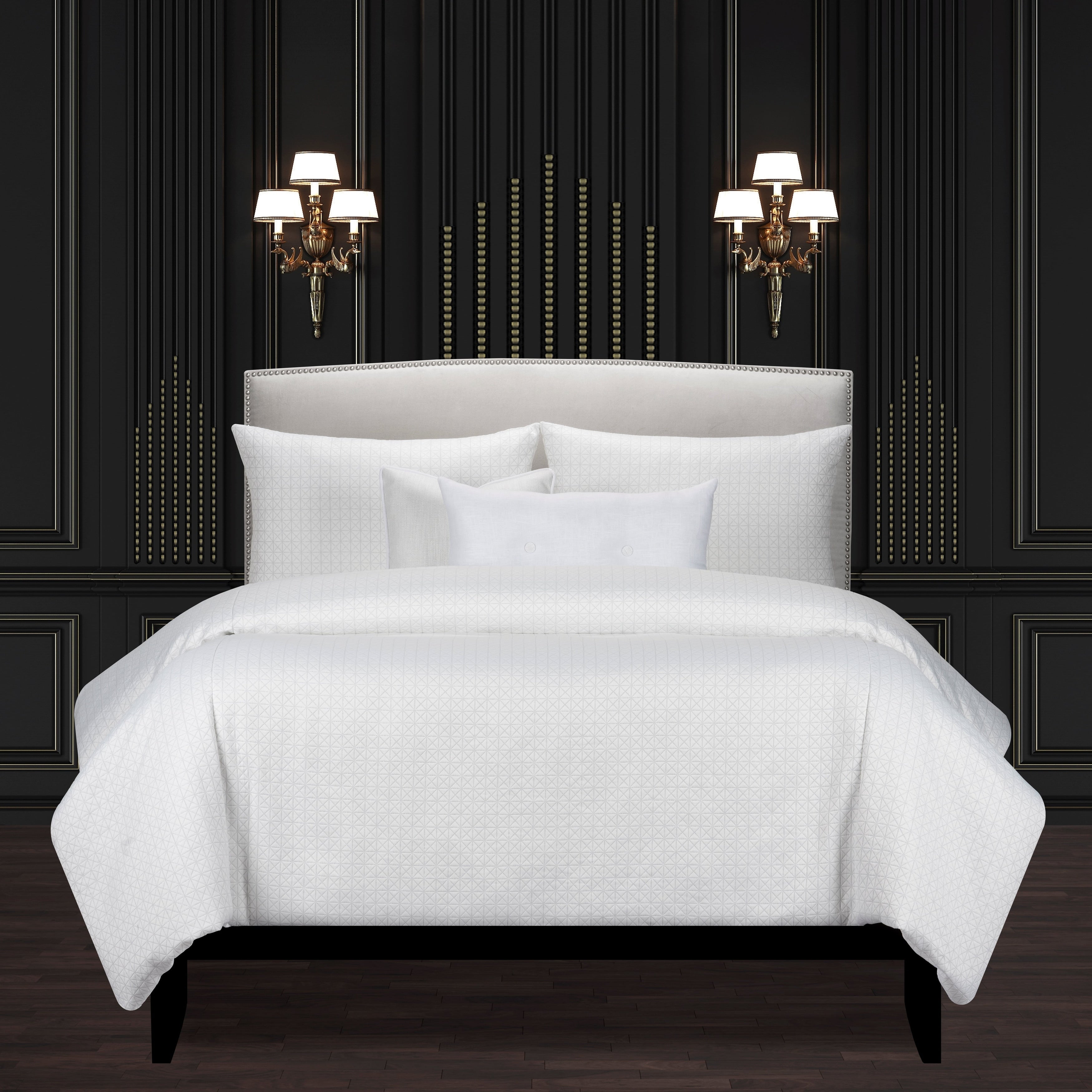F Scott Fitzgerald Manuscript Silver Luxury Bedding Set