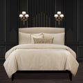 F Scott Fitzgerald Rhythm And Rhyme Cream Luxury Bedding Set