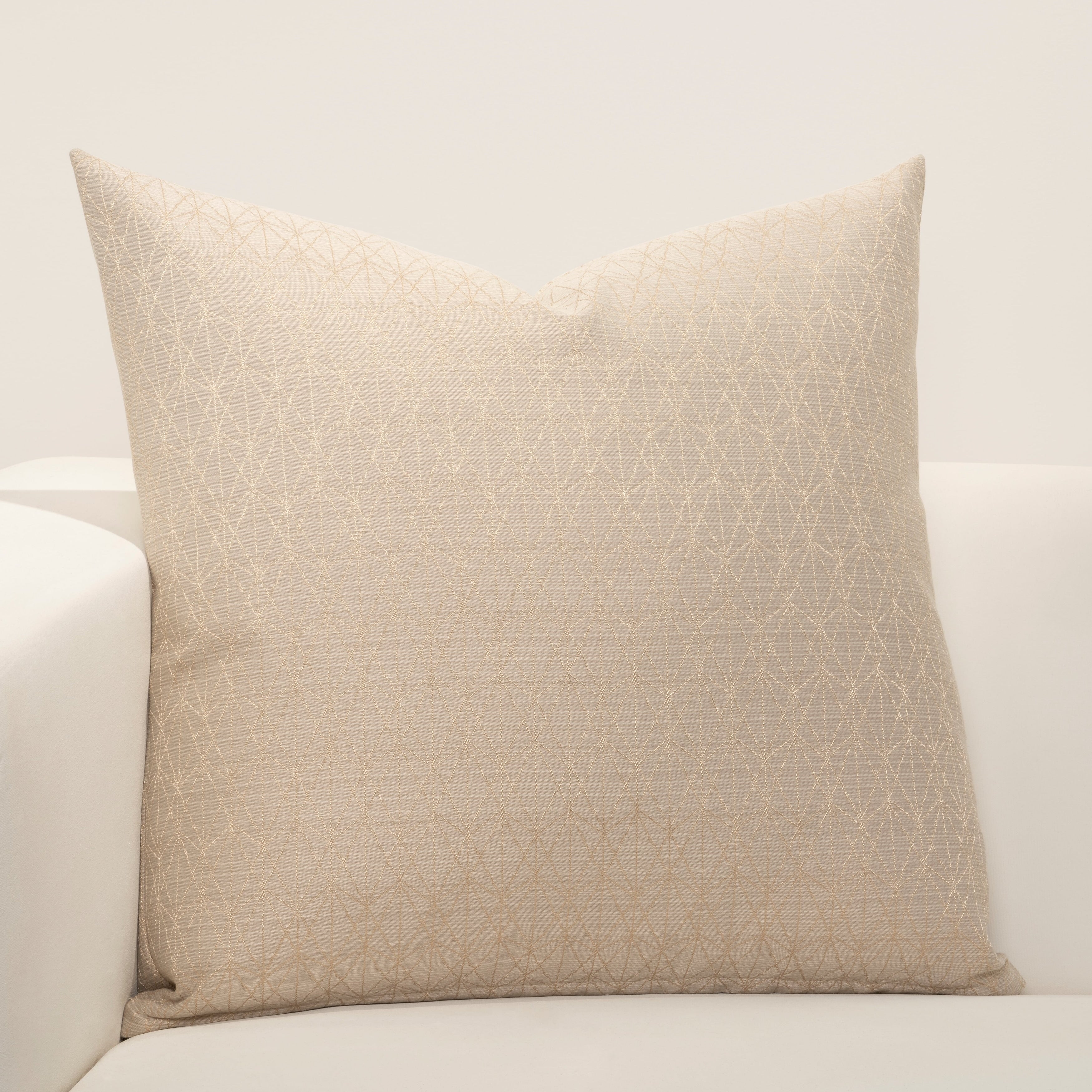 F Scott Fitzgerald Star Attraction Champagne Accent Throw Pillow