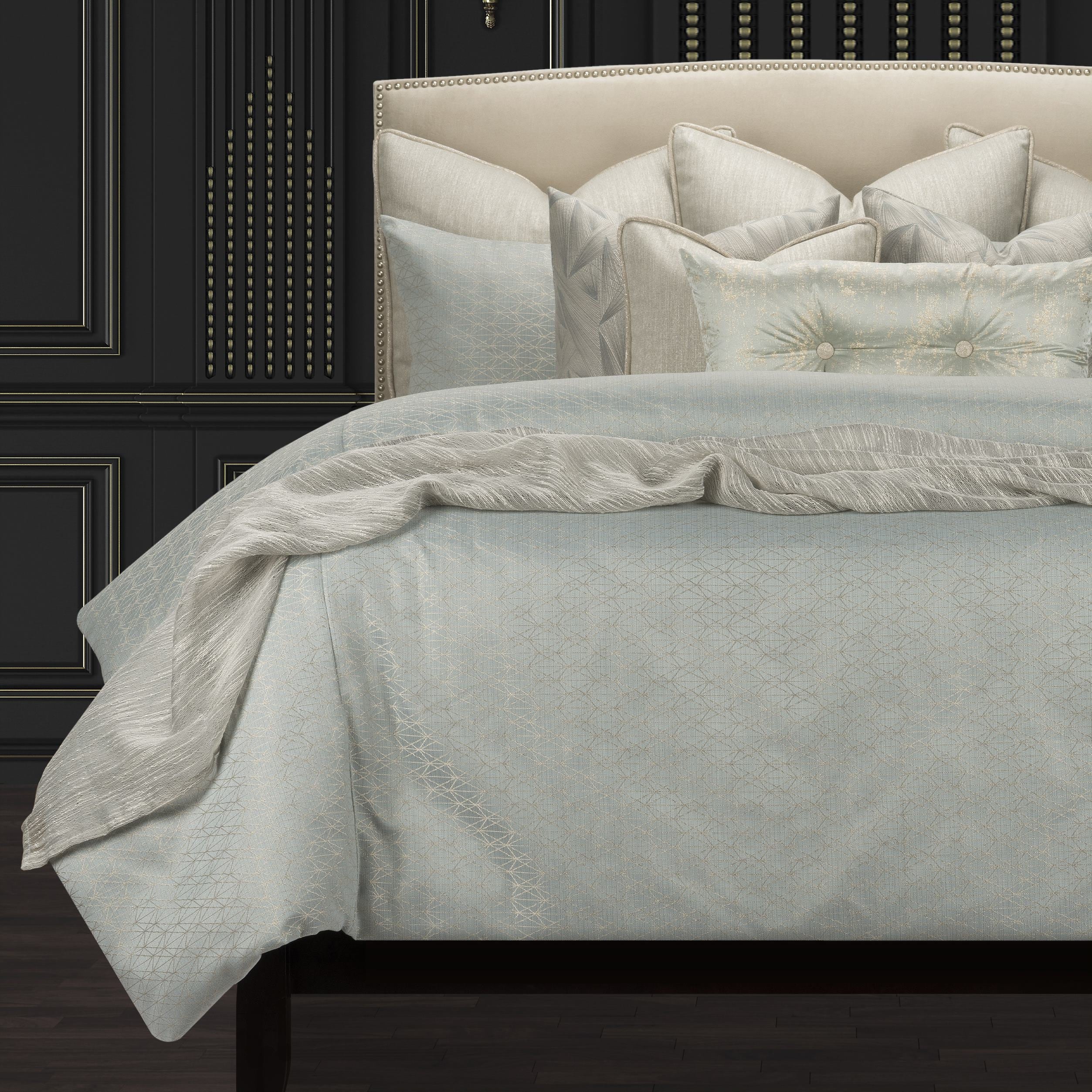 F Scott Fitzgerald Star Attraction Mist Luxury Duvet Cover Set