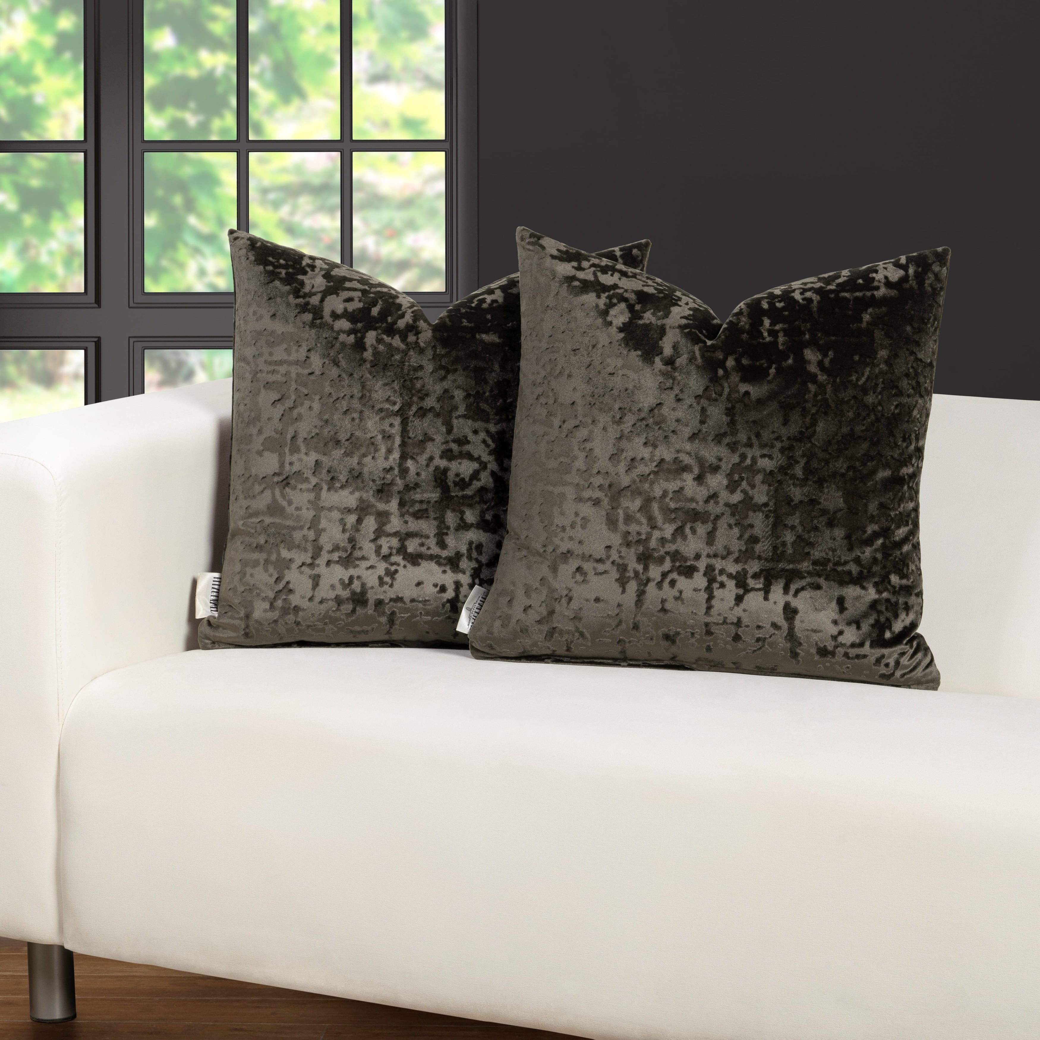 F. Scott Fitzgerald High Society Bronze Throw Pillow