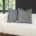 F. Scott Fitzgerald Time Square Sapphire Throw Pillow